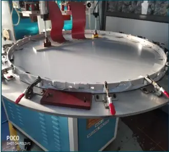 High-frequency welding circular tooling
