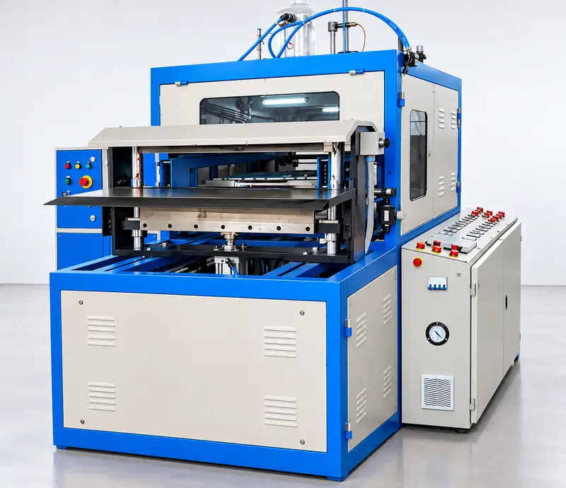 Automatic thermoforming machine